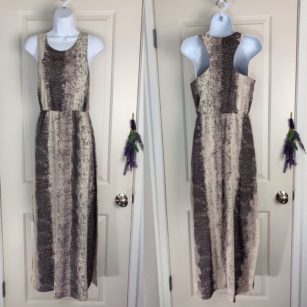 W118 by Walter Baker Racerback Printed Maxi Dress Sz XS
